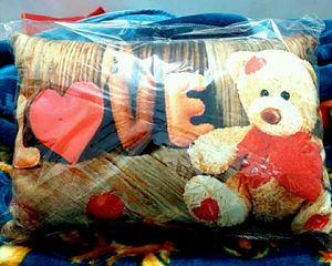 Cute Teddy Pillow For Kids