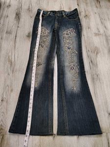 Sc8746 Sabrin Bootcut Jeans Waist 28