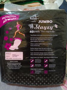 Stayzy Hygiene XXXL 320mm Sanitary Pad Pack Of 40