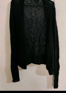Old Navy Black Knit Cardigan