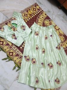 Lehenga Choli Anguri Colour