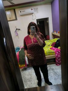 Rajasthani tie-dye kurti