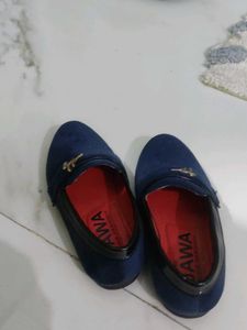 Boys' Navy Blue Loafers