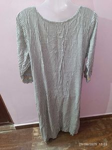 Xxl Striped Kurta