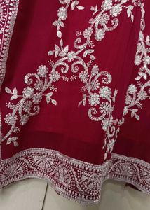 Mehroon Pakistani Suit