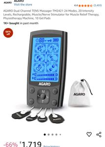 AGARO Multi Functional TENS Massager