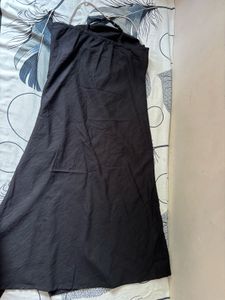 Little Black Cowl Neck Dress