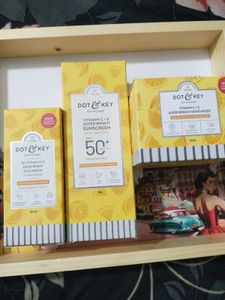 New Dot &amp; Key vitamin sunscreen,Serum, moisturizer