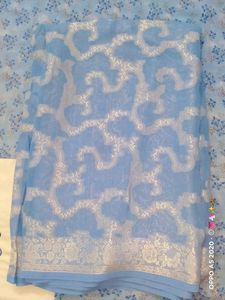 Preeti Blue Saree