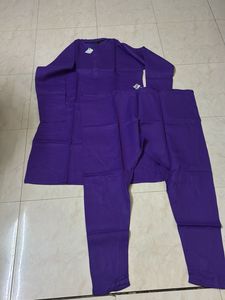 Purple Kurta Pajama Set