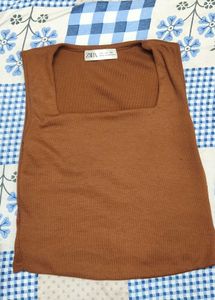 Brown Zara Tank Top