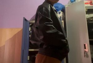 Faux Leather Jacket Size S