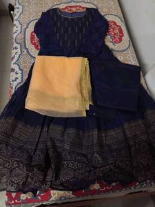 Elegant Blue Kurta Set