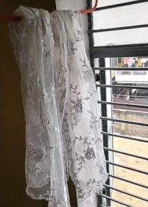 White Dupatta