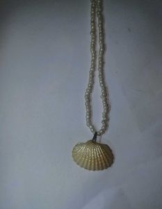 Seashell Beaded Necklace🐚💙🌊