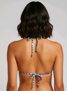 Fun Polka Dot Bikini Top👙💚💙