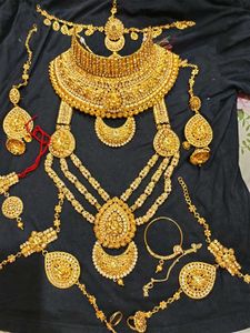 Bridal Gold Plated Jewelry Set