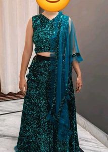Sequin Lehenga Choli