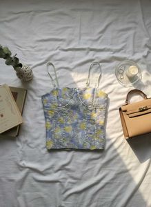 Floral Corset Top