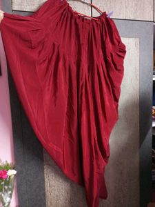 Stitched Designer Maroon &amp; Gold Sequins Suit Set