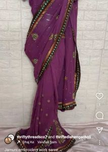 Zari  Wark Saree