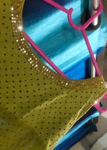 Full Flur Round Neck Top