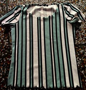 Green Striped Top