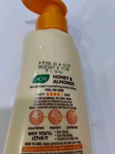 JOY Honey &amp; Almonds Body Lotion