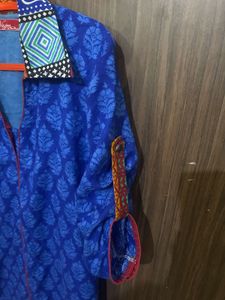 Kurta In Blue Colour