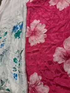Floral Print Fabric In Combo 480/-
