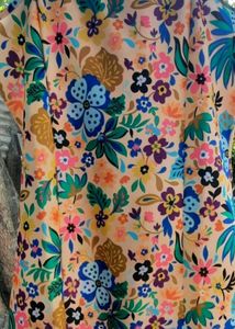 Floral Print Mini Bodycon Dress