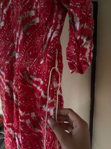 elegant KURTI, Bandhni Style ❤️❤️❤️🤍