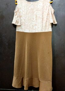 Chic Cold Shoulder Dress For Women