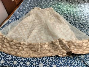 Heavy Stone Work Lengha