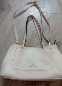 Lavie White Tote Bag✨🦢🤍