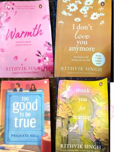 Mixed Lot of 4 Paperback Books