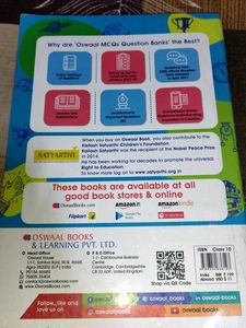 Oswaal Class 10 CBSE Mcq&#39;s Booklet