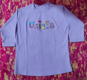 Lavender colour Top