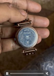 Titan Rose Gold Watch