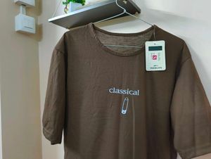 Brown Classical Tee