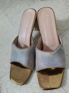 Multi Colour Glitter Heel