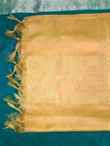 New Unused Zari Ponnadai Small Dupatta