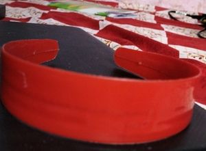 Red Hair Band, # Hair Tie 😍