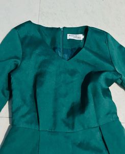 Emerald Green Bonnes Ventes Dress