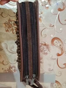 Coffee Brown Clutch
