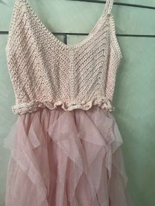 Pink Tulle Party Dress