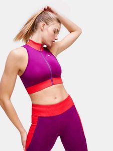 Tommy Hilfiger Sports Gym Front Chain  Bra
