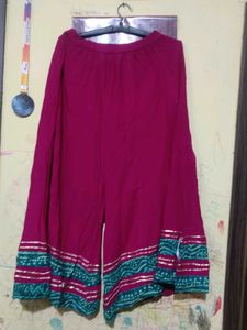 Bandhani Kurti Sharara Set