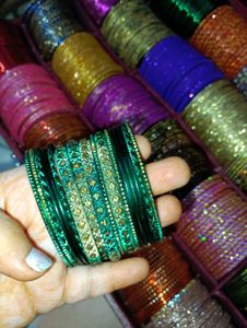 Designer and Fancy Bangles With Box