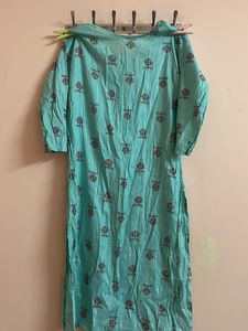 Floral Print Kurta